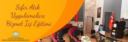 Sıfır Atık Uygulamaları Hizmet İçi Eğitimi